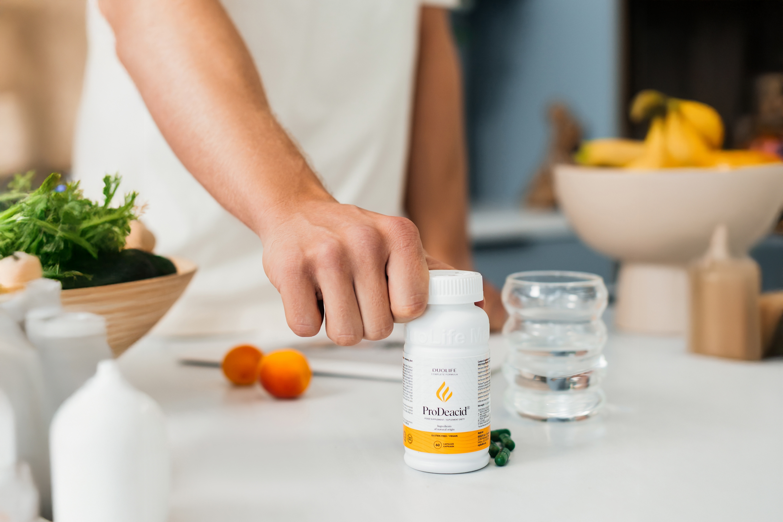 woman with product ProDeacid